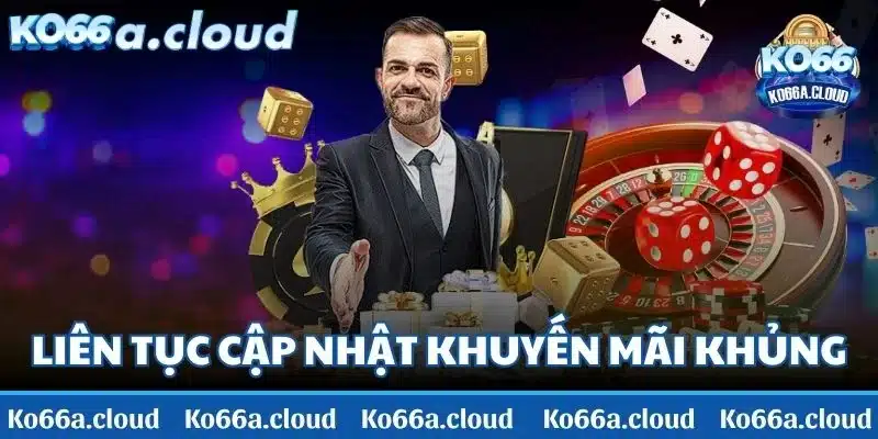 KO66 liên tục cập nhật nhiều khuyến mãi khủng